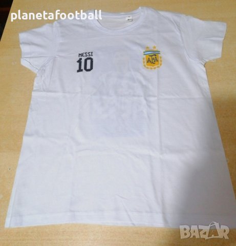 Фен Тениска на Messi Аржентина! Фен тениска на Меси! 