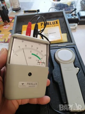 Ретро светломер /лукс-метър/ GOSSEN PANALUX, снимка 3 - Друга електроника - 48741556