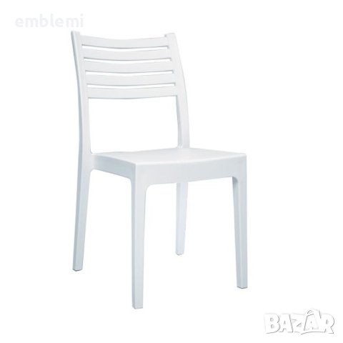 Стол трапезен градински OLIMPIA Бял