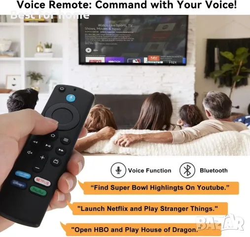 Дистанционно управление с функции за гласово търсене OROSAUR, снимка 3 - Дистанционни - 50151807