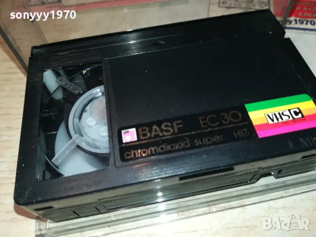 BASF EC30 VHS C VIDEO TAPE-ВНОС GERMANY 2212241725, снимка 6 - Други жанрове - 48434759