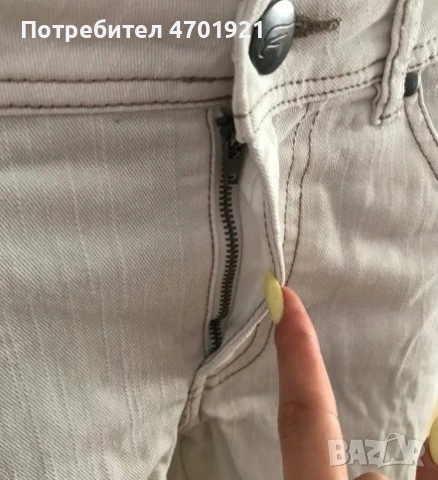 Бели къси панталони, снимка 3 - Къси панталони и бермуди - 53216125