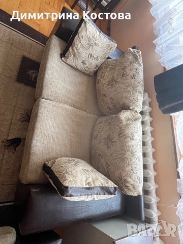 Комплект дивани двойка + тройка, продават се и по отделно, снимка 4 - Дивани и мека мебел - 52512899