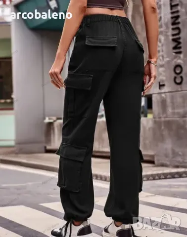 Нов дамски ежедневен панталон със свободен дизайн, 5цвята , снимка 18 - Панталони - 48816749