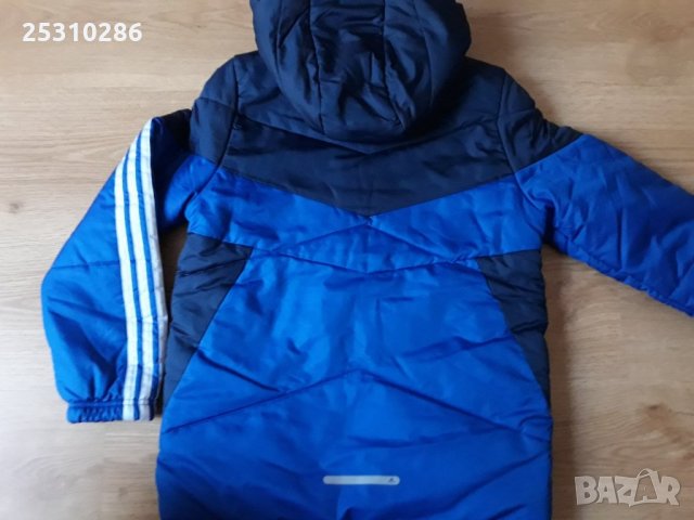 Яке Adidas в синьо, снимка 3 - Детски якета и елеци - 34613395