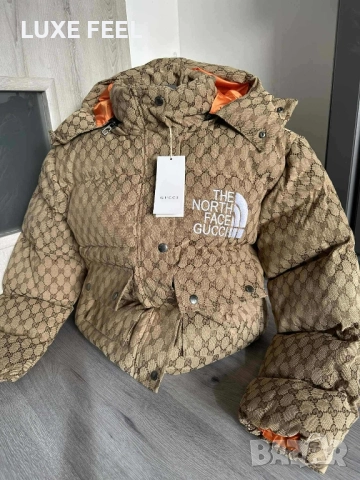 Дамско Зимно Яке - лого Бродирано ✨ GUCCI , снимка 3 - Якета - 52457471