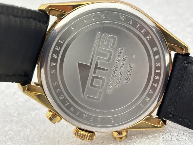 Мъжки Часовник LOTUS Chronograph мод.: 18156, 5 ATM, снимка 7 - Мъжки - 55896906