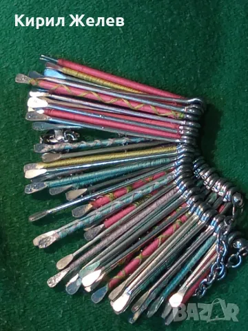 СТИЛНА ВИНТИДЖ АРТ СТИЛ СРЕБРИСТА ЦВЕТНА ОГЪРЛИЦА 47412, снимка 12 - Колиета, медальони, синджири - 47298513