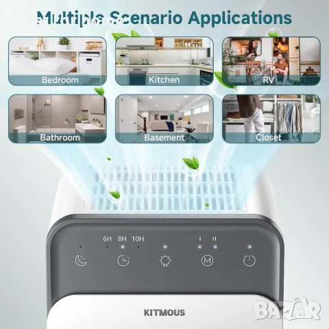 Изсушител, обезвлажнител за въздух KITMOUS, 1500 ml, снимка 8 - Други - 49020117