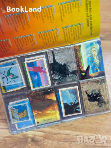 Витиндж албум за картинки и стикери - стикери на Цар Лъв, Покахонтас и други , снимка 2 - Колекции - 53023920