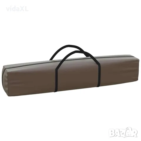 vidaXL Сгъваема парти палатка със странични стени, таупе, 3x3 м, снимка 8 - Палатки - 56148333