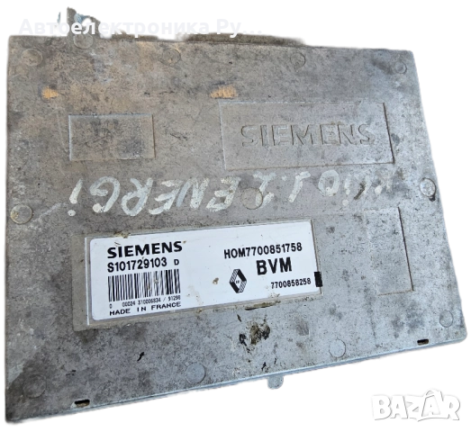 Компютър Renault Clio 1.2i 1991г. S101729103D EB