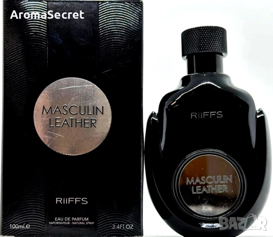 Уникален мъжки Арабски парфюм Masculin Leather RiiFFS Eau De Parfum 100ml., снимка 7 - Мъжки парфюми - 52014431