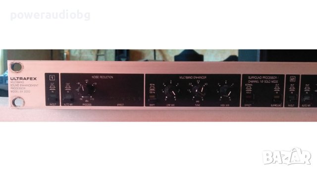 Звуков процесор Behringer Ultrafex ex3000, снимка 3 - Тонколони - 40382683