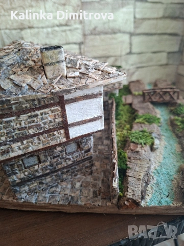 Макет на къща в Боженци-ръчна изработка., снимка 2 - Други стоки за дома - 53832684