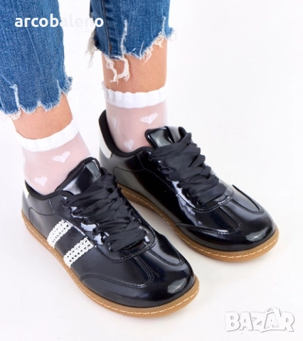 Дамски маратонки Madres със сатенени връзки, 3цвята , снимка 12 - Маратонки - 51862346