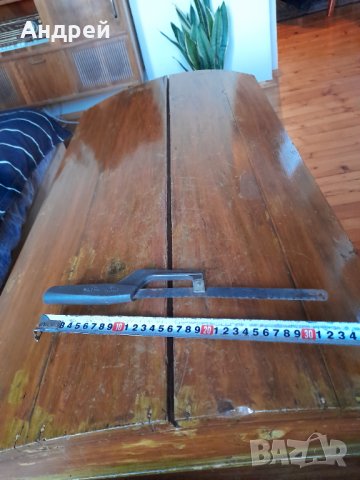 Стара ножовка #6, снимка 4 - Антикварни и старинни предмети - 38746756