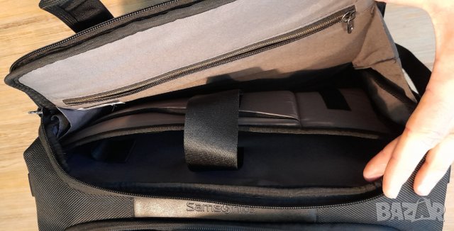 Samsonite бизнес чанта за Лаптоп , с органайзер чисто нова, снимка 3 - Лаптоп аксесоари - 39392802