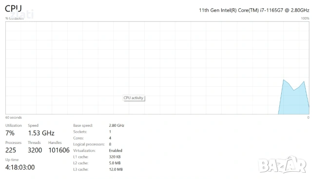 Таблет и Лаптоп 2в1 laptop Lenovo ThinkPad L13 Yoga Gen 2 - 13.3" - i7-1165G7 2.8Ghz / 16GB RAM DDR4, снимка 13 - Лаптопи за работа - 53338617