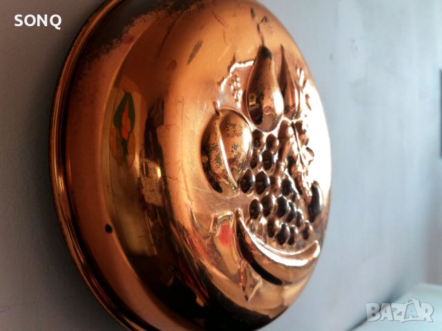 Страхотно Релефно Медно Пано-Паница, снимка 3 - Антикварни и старинни предмети - 40044567