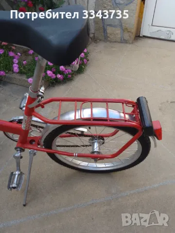 Велосипед Балканче /Пони/сгъваемо 20 цола ретро от соца., снимка 2 - Велосипеди - 50437595