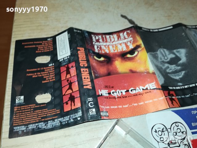 PUBLIC ENEMY-ORIGINAL TAPE 0706231204, снимка 8 - Аудио касети - 41018434