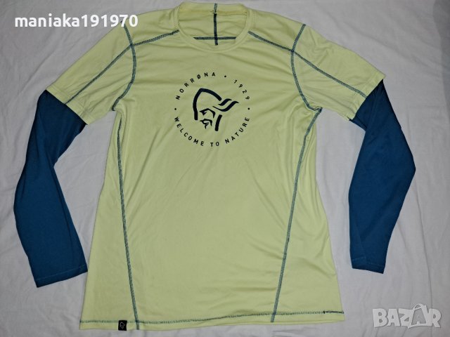 Norrona /29 Tech Long Sleeve Shirt (L) мъжка спортна блуза , снимка 3 - Спортни дрехи, екипи - 42544275