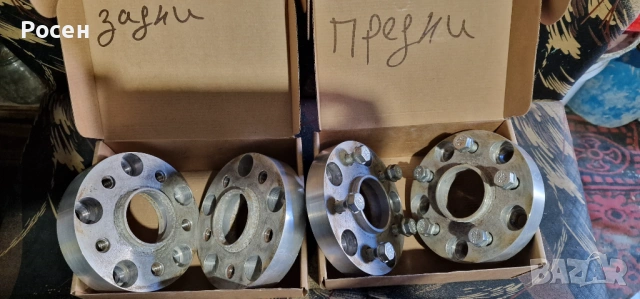 BROCK RC Design RC27 Джанти - 5х108 /R19/8J/ - с фланци за БМВ  5х108 към 5х120, снимка 6 - Гуми и джанти - 53727841