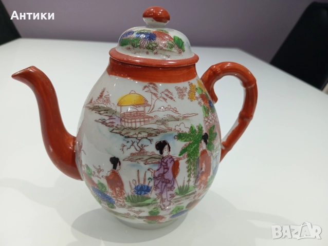 Порцеланов китайски стар сервиз , снимка 11 - Сервизи - 52540581