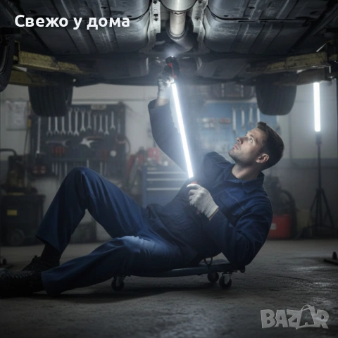 Работна лампа CB-8905 - мултифункционална LED лампа с магнитна основа, снимка 4 - Други стоки за дома - 53465972