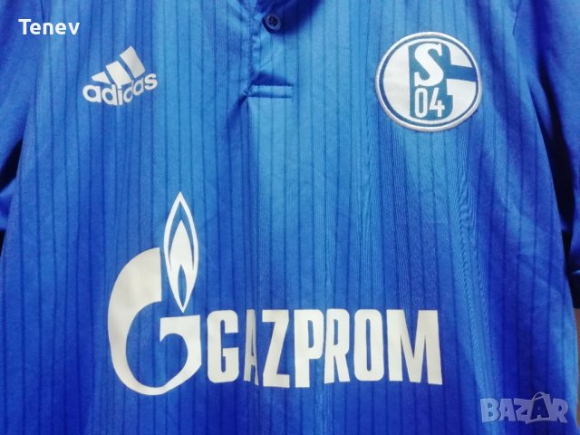 Schalke 04 #10 Draxler Adidas футболна тениска фланелка Шалке 04 Дракслер екип , снимка 4 - Тениски - 41700846