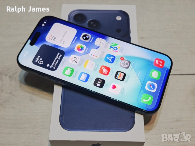 Нов iPhone 17 Pro Max 5G 256 GB Blue 12 м гаранция, снимка 5 - Apple iPhone - 52589722