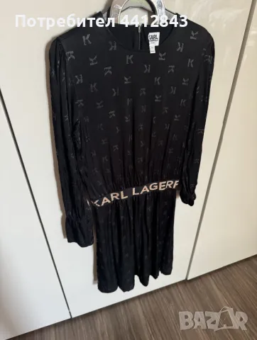 Момичешка Karl Lagerfeld рокля, снимка 2 - Рокли - 49481776