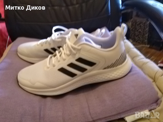 Adidas оригинал мъжки маркови маратонки №42.5 US 9- UK 8.5 стелка 27см, снимка 2 - Маратонки - 52789135