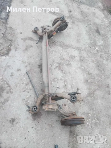 Напълно оборудван заден мост за Пежо 206 ТОП 4 врати peugeot 206 седан, снимка 2 - Части - 52774630