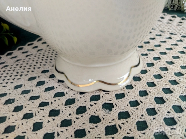 Цвят слонова кост Schirding Bavaria -Барок, снимка 5 - Чаши - 52281857