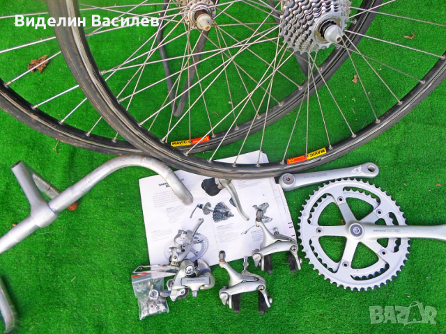 Шосеен велосипед на части/монтаж 2*8 Shimano Sora*105/, снимка 3 - Части за велосипеди - 33558972