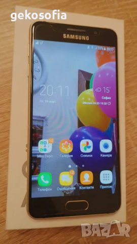 Супер запазен Samsung Galaxy A3 Gold / като НОВ /, снимка 13 - Samsung - 49934611