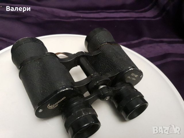 Стар Бинокъл Standart 10×40, снимка 3 - Антикварни и старинни предмети - 40748845