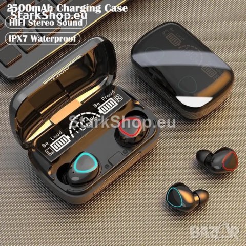 Безжични слушалки M10 с дисплей, снимка 6 - Друга електроника - 40809374