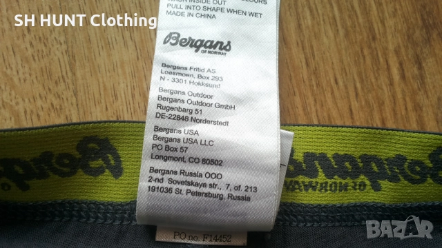 Bergans of NORWAY FJELLRAPP Young TIGHTS 100% Merino Wool 10 г / 140 см детска термо долница - 1563, снимка 12 - Други - 52587203