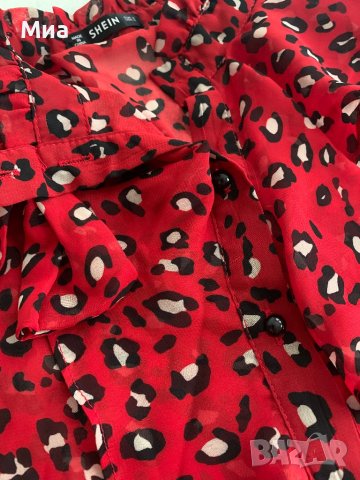 Дамска риза с дълъг ръкав Shein, снимка 6 - Ризи - 41640298