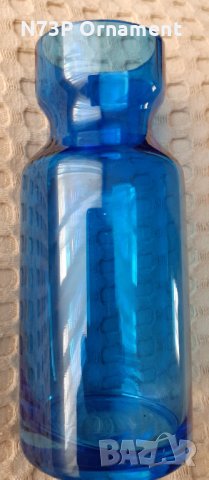 ВАЗИЧКА. СИНЬО СТЪКЛО. РЪЧНА ИЗРАБОТКА. , снимка 7 - Колекции - 40171403