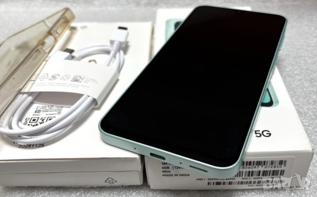 КАТО НОВ! Смартфон Samsung Galaxy A26 5G, 6.7'', 6GB/128GB, Mint, снимка 5 - Samsung - 53595813