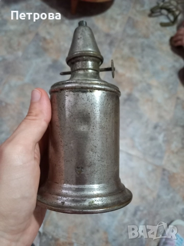 Френска маслена лампа, снимка 5 - Антикварни и старинни предмети - 52858045