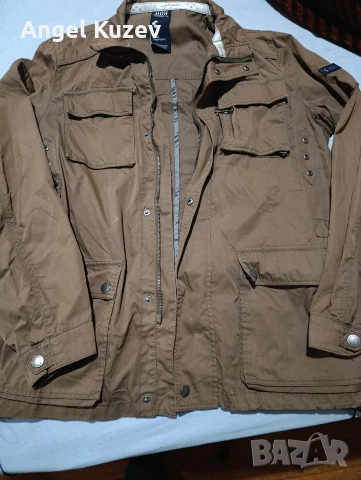 Стилни мъжко яке HOX (Morphogenesis) – Размер L, Като ново!, снимка 2 - Якета - 53565289