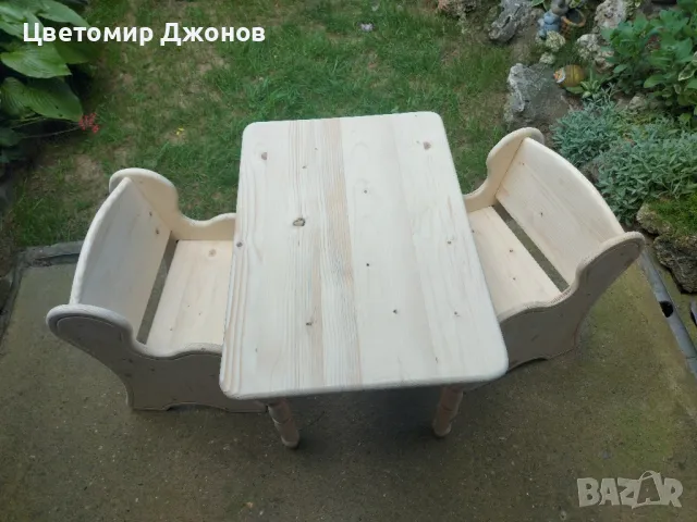 Детска маса,столче,етажерка, снимка 8 - Мебели за детската стая - 48951913