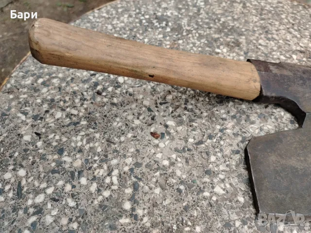 Стара дърводелска брадва Ochsenkopf/F.G.F-Германия, снимка 4 - Колекции - 50355063