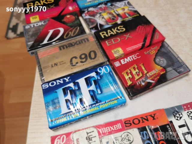 SONY TDK И ДР. КАСЕТИ 1203260826, снимка 4 - Аудио касети - 53807732