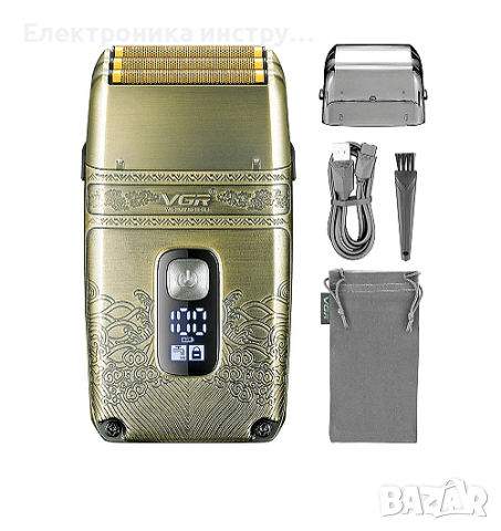 Машина за бръснене с бутално движение VGR, V-335, Водоустойчива, снимка 2 - Машинки за подстригване - 44463866